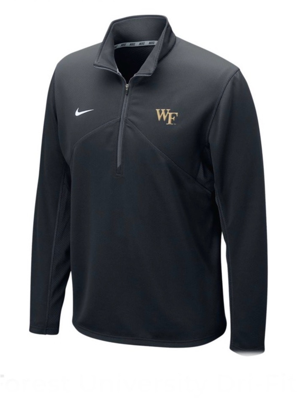 Youth👦🏻Nike☑️Dri-FIT Wake Forest Demon Deacons 1/4 Zip Pullover Sz L